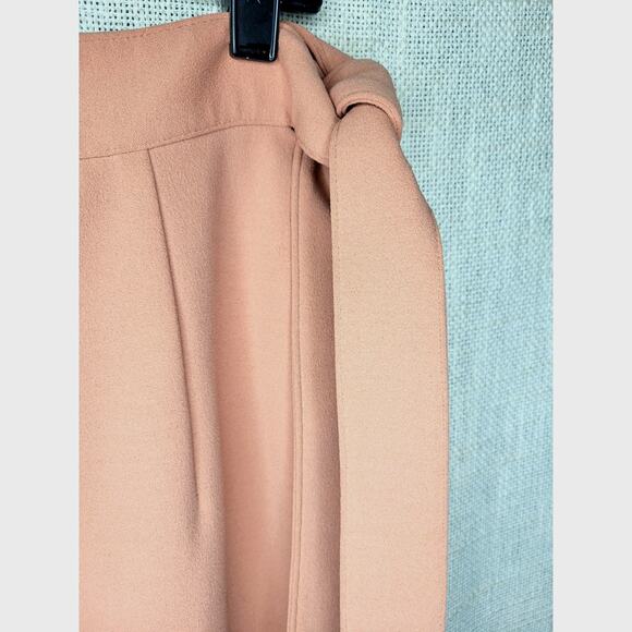 EXPRESS NWOT Pink Side Tie Pencil Skirt Size 8 - Picture 3 of 8